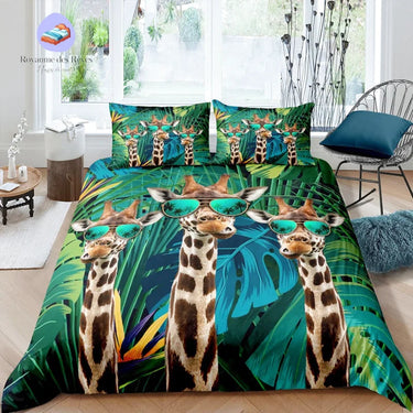 Housse de Couette Girafe Cool